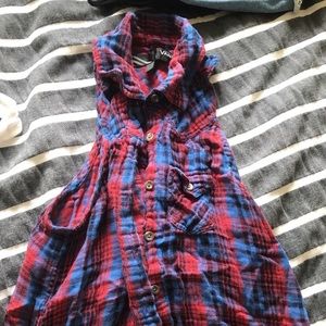 Vans tank top with open back